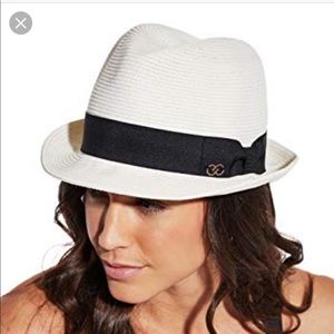 Callia straw fedora hat